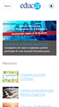 Mobile Screenshot of ensemble.educ.ar